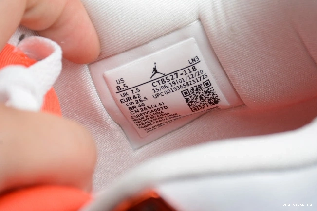Rep Onekick 4 Team OrangeCT8527-118 Jordan Air 0702